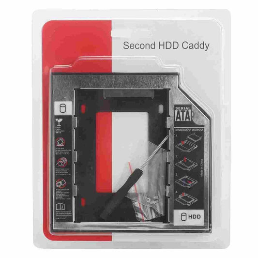 12.7mm SATA Second HDD Caddy for Laptop Storage Expansion