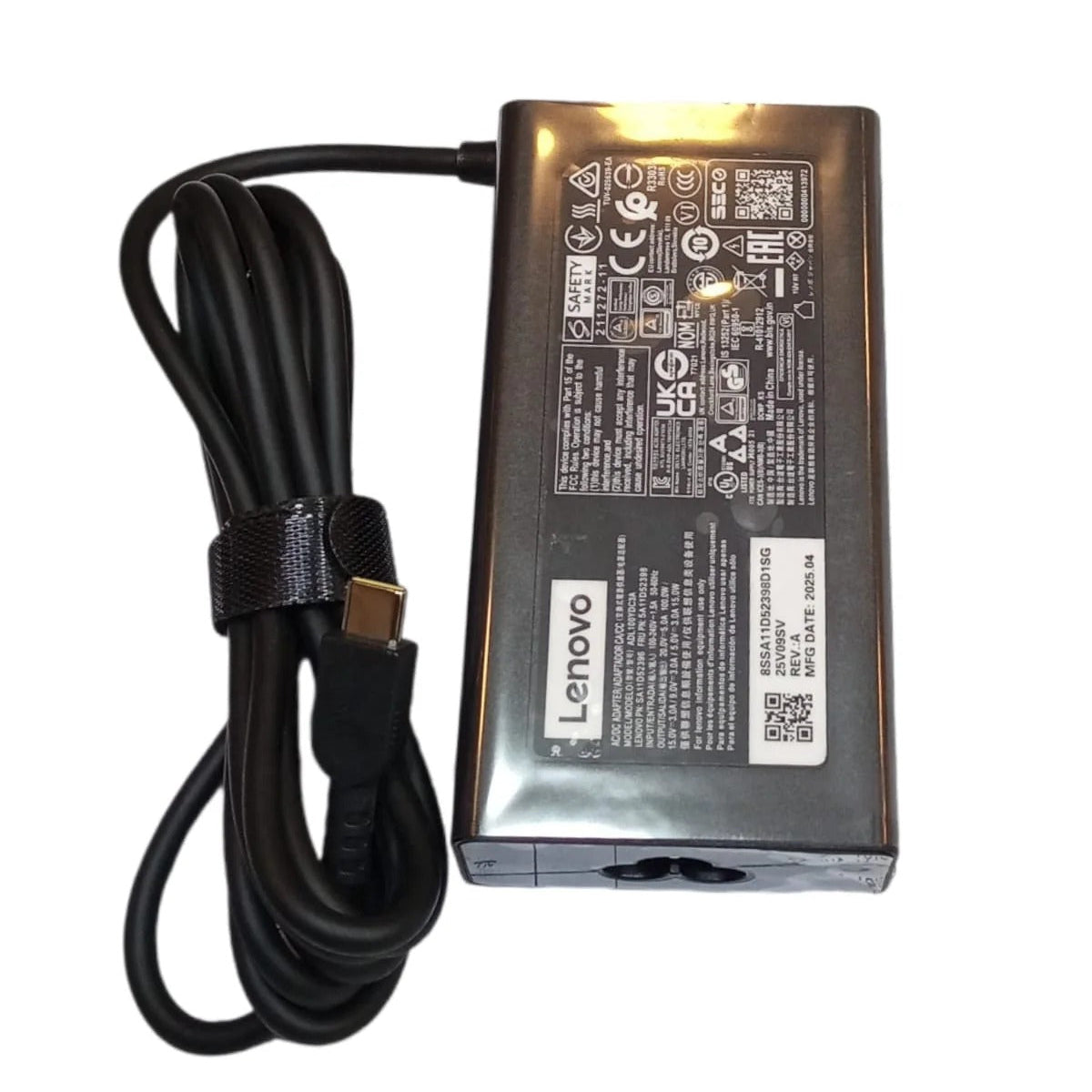 Lenovo 100W USB-C Laptop Charger with Power Delivery PD fast charging for compatible laptops and USB-C devices, available at SAMMANPC AlSamman For Computer in Amman, Irbid, Jordan
Copy