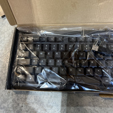 Foxin FKB-102 Plus Full-Size Wired USB Keyboard