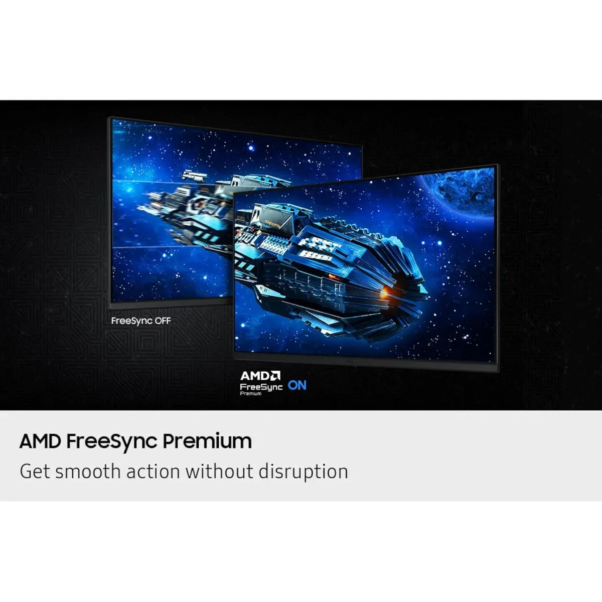 شاشة Samsung Odyssey G5 G53F 27 بوصة QHD 200Hz IPS