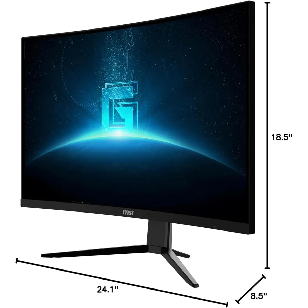 شاشة ألعاب MSI G27C3F مقاس 27 بوصة 180Hz منحنية