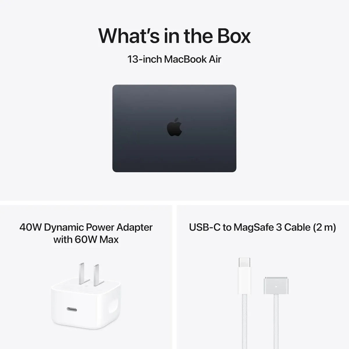 MacBook Air M5 Midnight 13.6-inch Retina display with 2560x1664 resolution and True Tone in Jordan