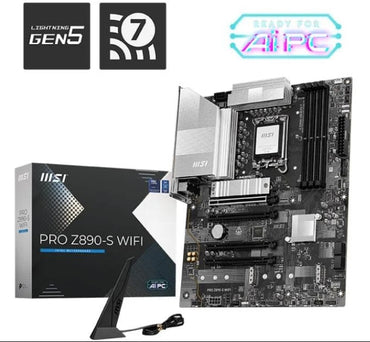 MSI PRO Z890-S WIFI لوحة أم Z890 مع Wi-Fi 7