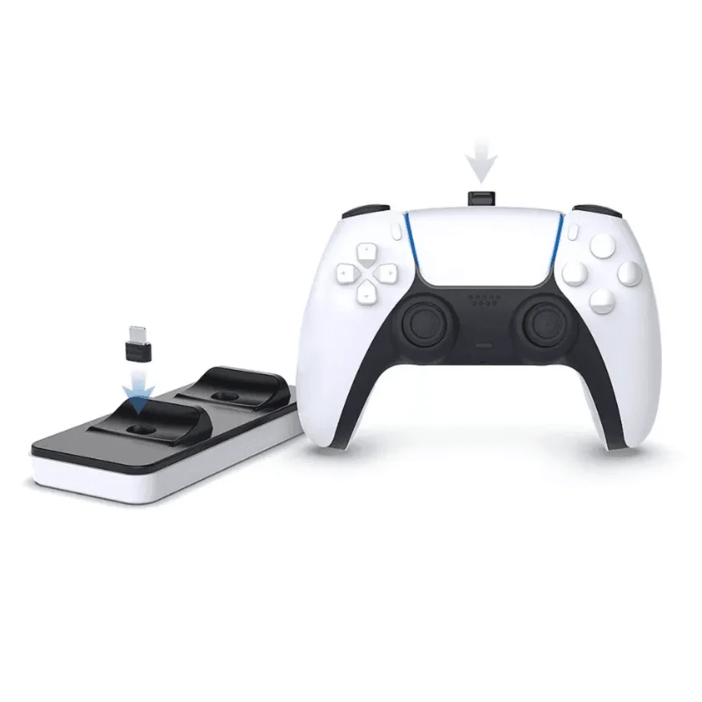 DOBE Multifunctional Cooling & Dual Charging Stand for PS5 Slim & PS5 Pro with RGB