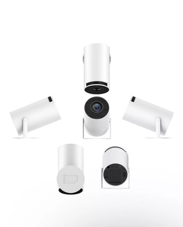 Universal HY300 Ultra HD High Dynamic Range 180 Degree Flip Portable Projector