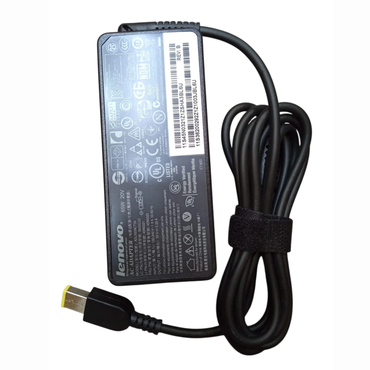 شاحن لابتوب لينوفو 65 واط USB بجهد 20V وتيار 3.25A ومدخل كهربائي 100–240V لأجهزة Lenovo المتوافقة