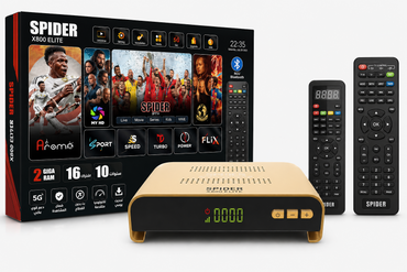 World Cup matches 2026 Spider X800 Elite 5G Receiver with 16 Subscriptions