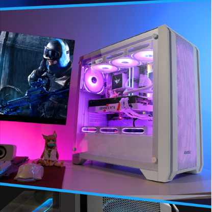 Huntkey GX750A Empty Gaming Case with 3 Fans -Black
