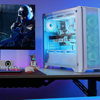 Huntkey GX750A Empty Gaming Case with 3 Fans -Black