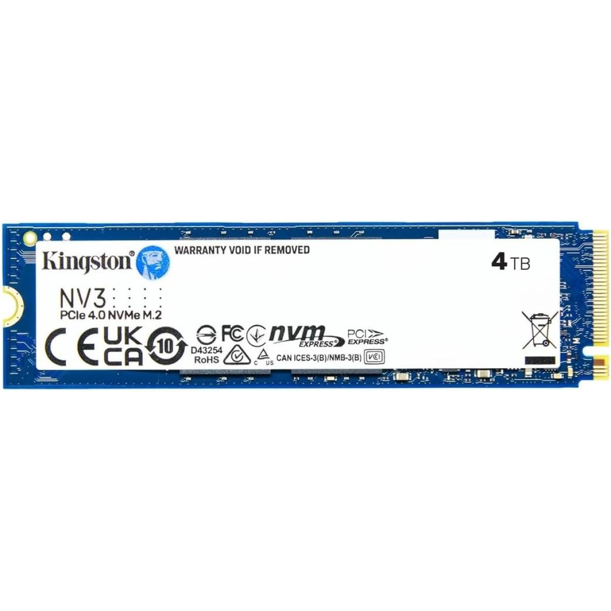 Kingston NV3 4TB NVMe SSD Jordan