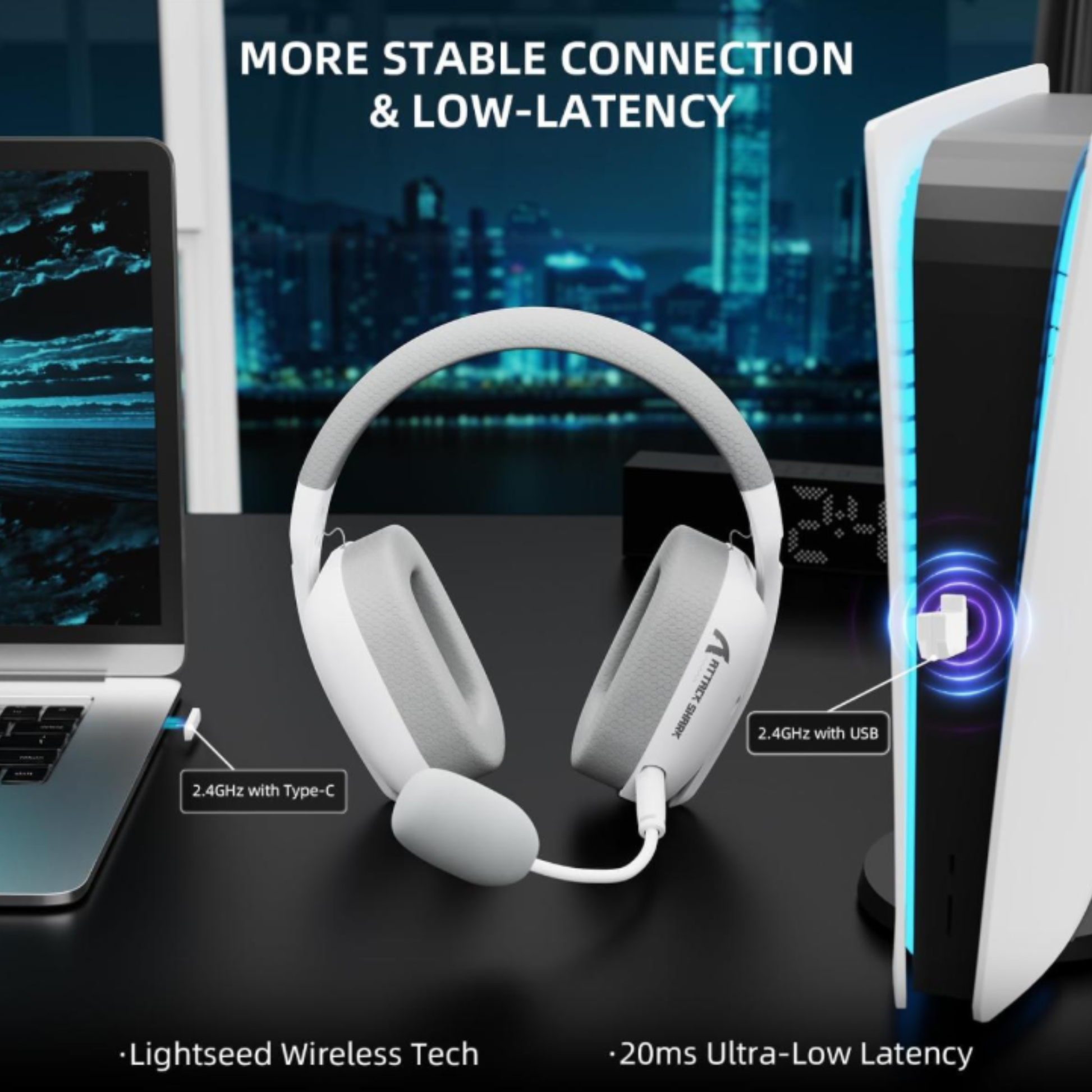 L80PRO Wireless Gaming Headset in Jordan & Amman