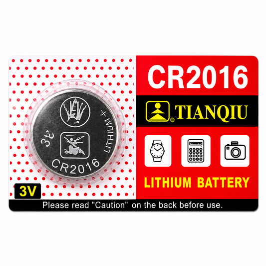 CR2016 3V Lithium Battery for Electronics