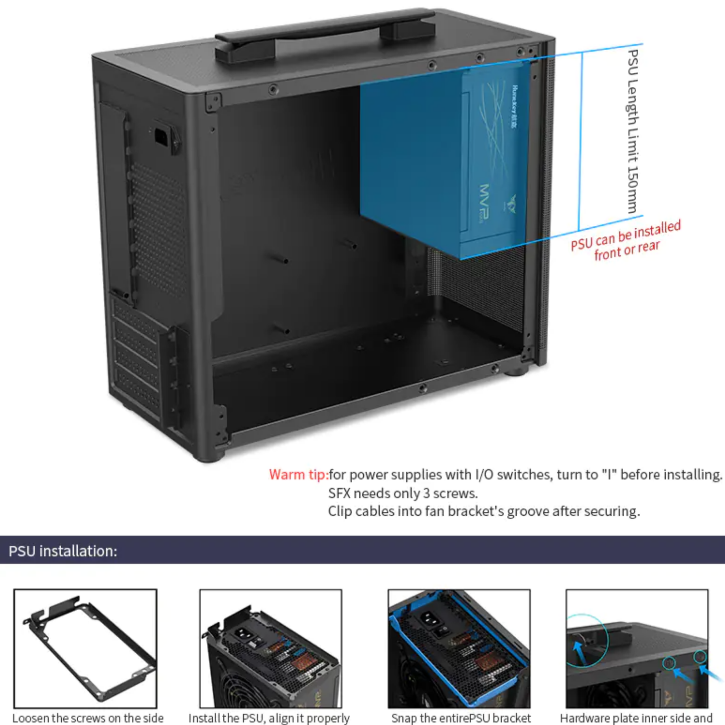 Huntkey A320G PC Empty Gaming Case without Fans