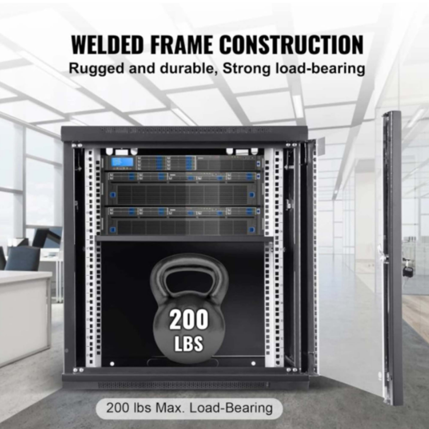 HAING 18U Wall Mount Server Cabinet 600x600