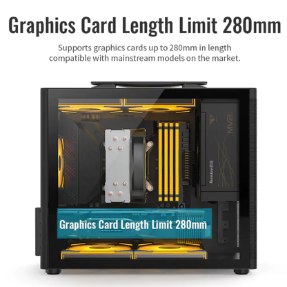 Huntkey A320G PC Empty Gaming Case without Fans