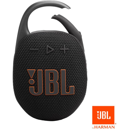 مكبر صوت JBL Clip 5 المحمول المقاوم للماء بتقنية بلوتوث، يعمل لمدة 12 ساعة