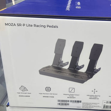 MOZA SR-P Lite racing pedals with clutch for sim racing in Jordan and Amman