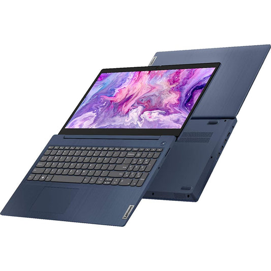كمبيوتر محمول Lenovo IdeaPad 1 N4020 15IGL Celeron من الجيل الثالث 8 جيجابايت DDR4 256 جيجابايت SSD مقاس 15.6 بوصة عالي الدقة