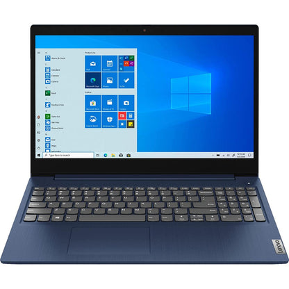 كمبيوتر محمول Lenovo IdeaPad 1 N4020 15IGL Celeron من الجيل الثالث 8 جيجابايت DDR4 256 جيجابايت SSD مقاس 15.6 بوصة عالي الدقة