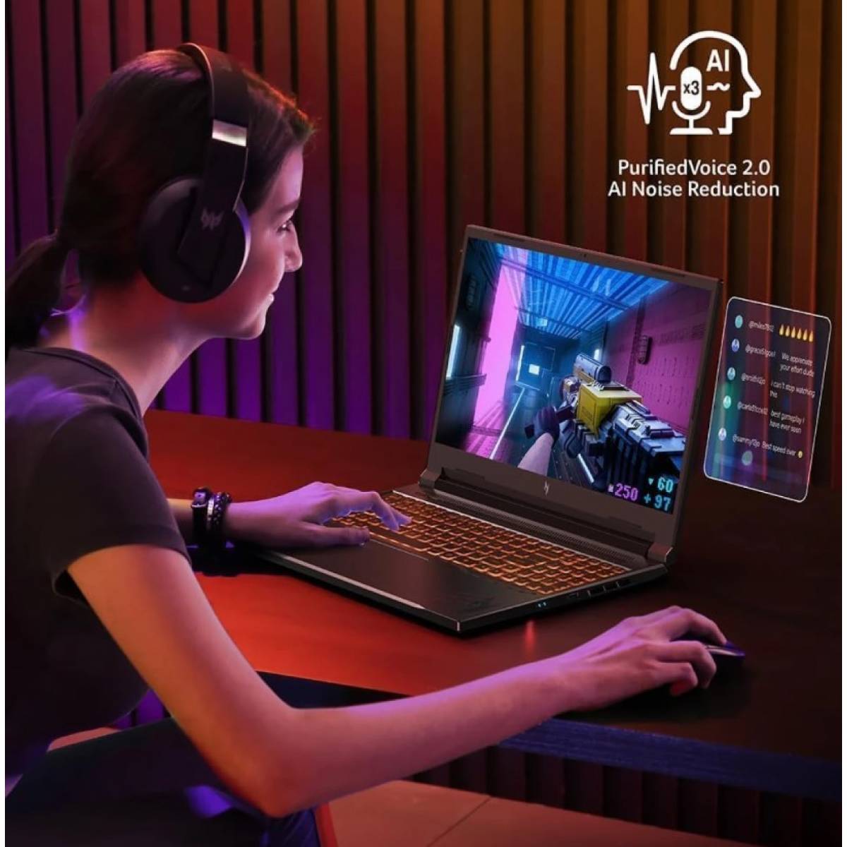 Acer Nitro V 15 gaming laptop i7-13620H 16GB DDR5 RTX 4050 144Hz from Al-Samman Computer Jordan