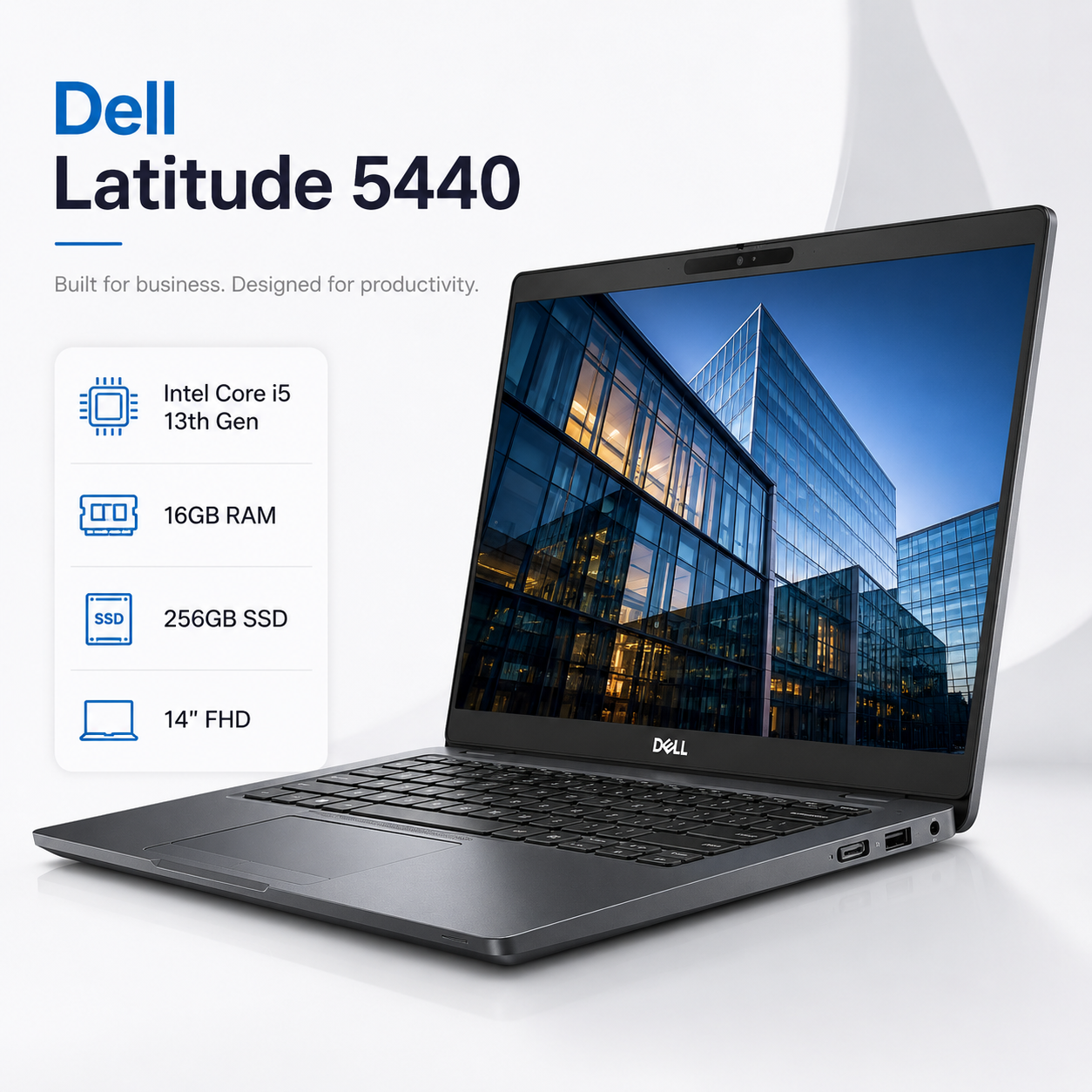 لاب توب ديل لاتيتيود 5440 بمعالج i5 من الجيل الثالث عشر