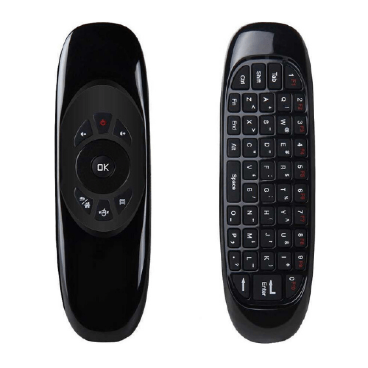 2.4 جهاز تحكم عن بعد لاسلكي مع ماوس هوائي ولوحة مفاتيح لجهاز KODI Android Mini TV Box