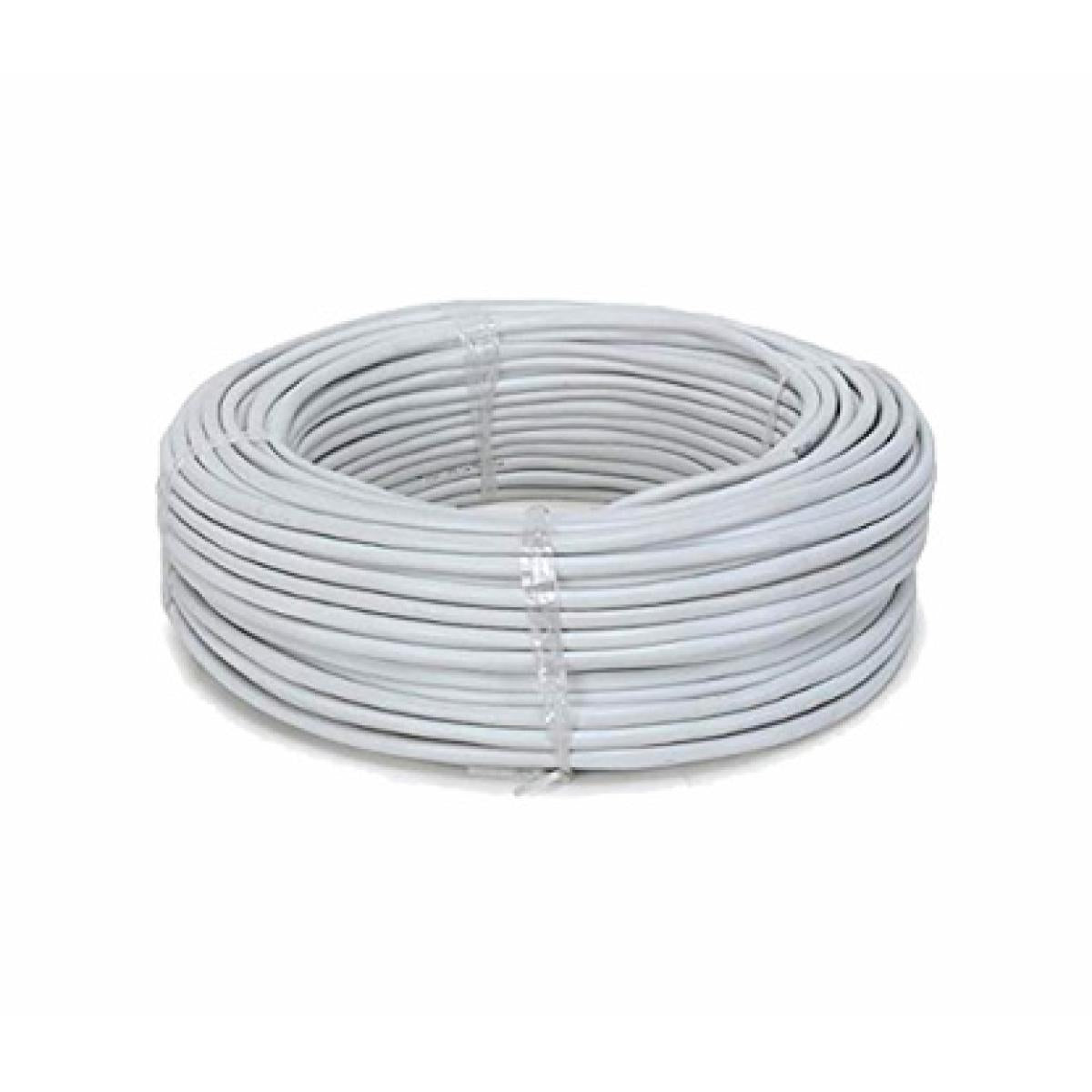 PVC Insulated Flexible Telephone Cable 100M - 2 Core 24AWG