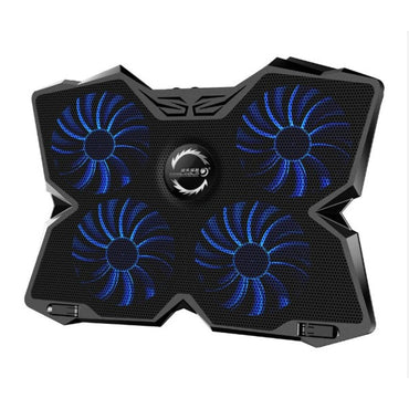 لوحة تبريد كمبيوتر محمول COOLCOLD 25 فولت للألعاب بأربع مراوح صامتة