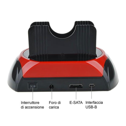 محطة إرساء استنساخ محركات الأقراص الصلبة IDE/SATA الكل في واحد بمنفذ USB 3.0