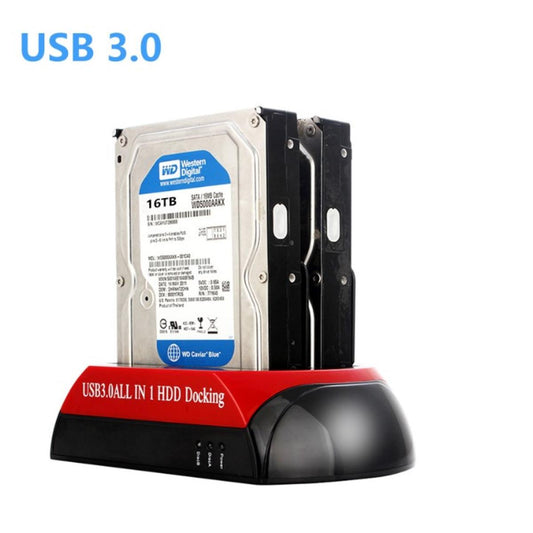 محطة إرساء الأقراص الصلبة الكل في واحد eSATA USB 3.0