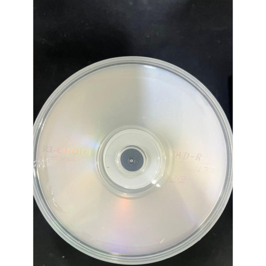 قرص DVD من Ri-choice، 120 دقيقة/4.7 جيجابايت، علبة - 50 قرصًا