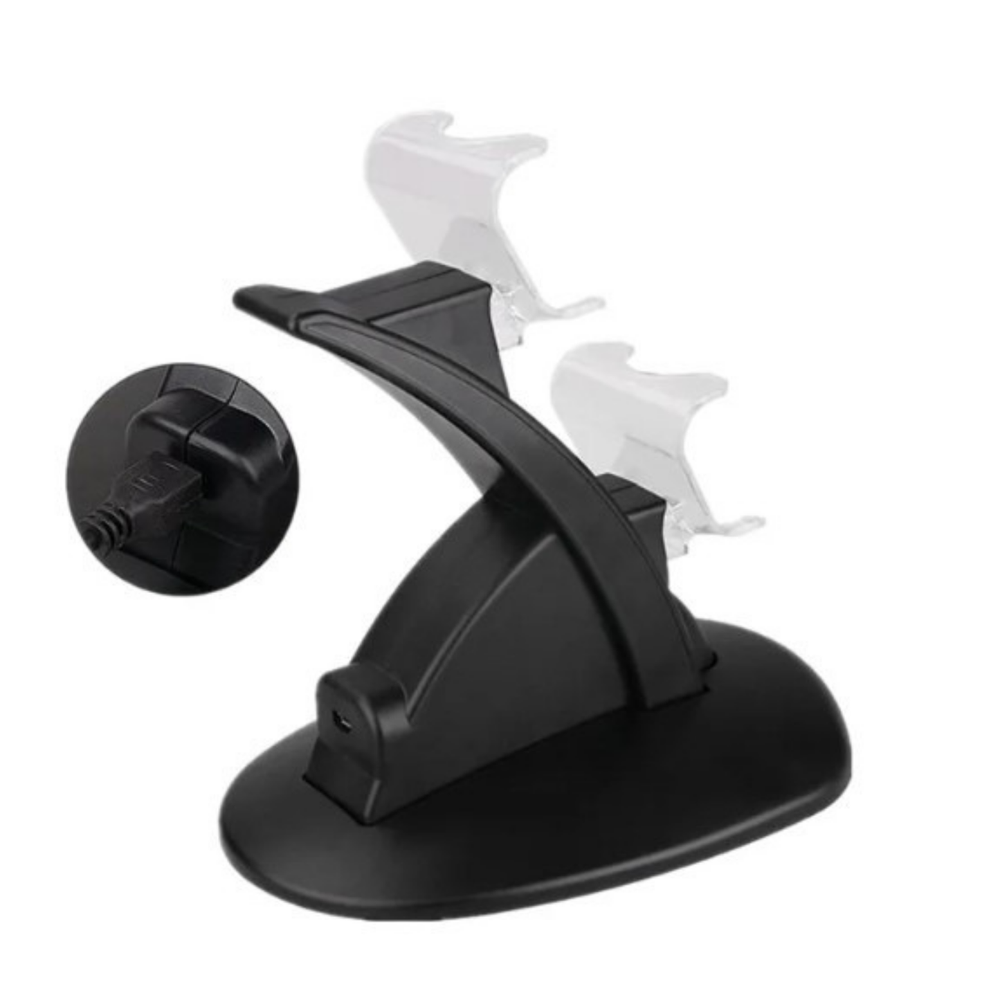 Dual USB Charging Stand for PS4 Controllers