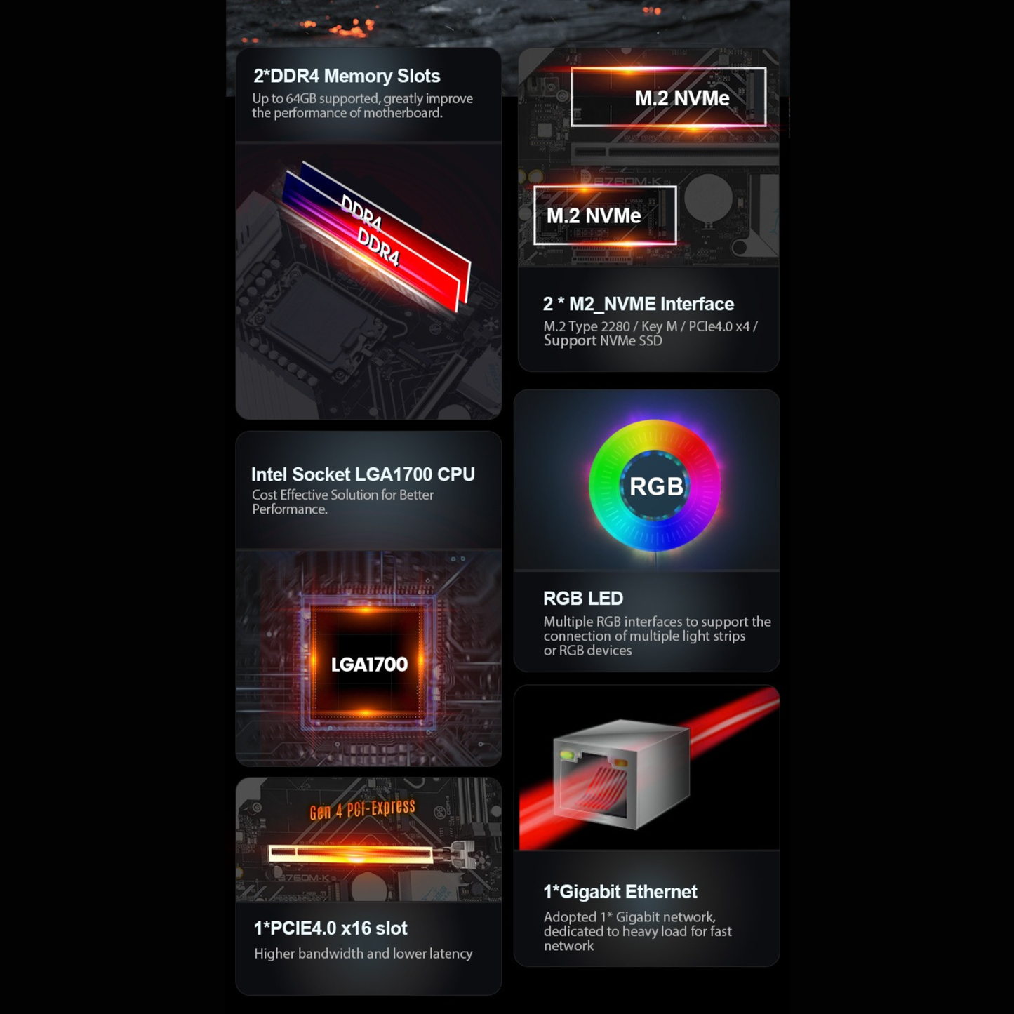سعر لوحة JINGSHA B760M-K DDR4 في الأردن | عمان