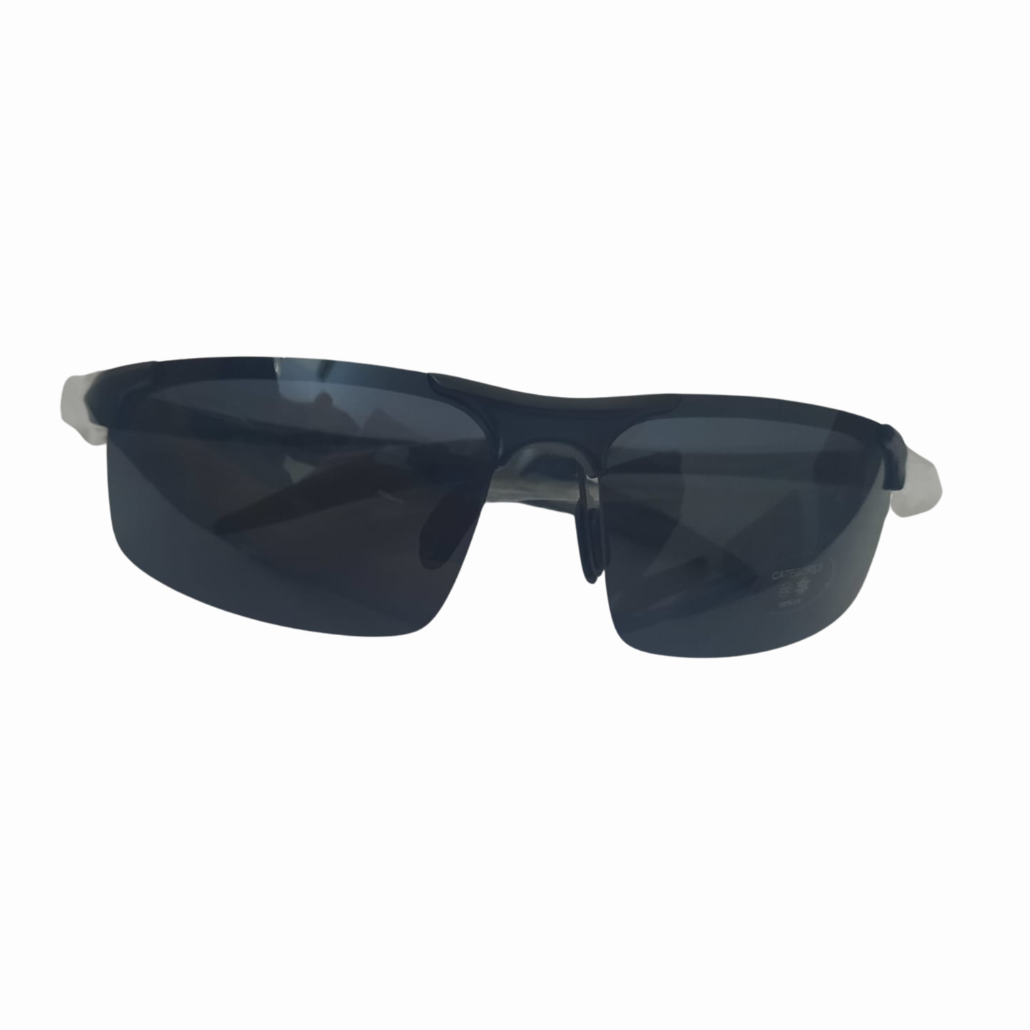 DUCO 8177S Black Frame Gray Lens polarized sports sunglasses