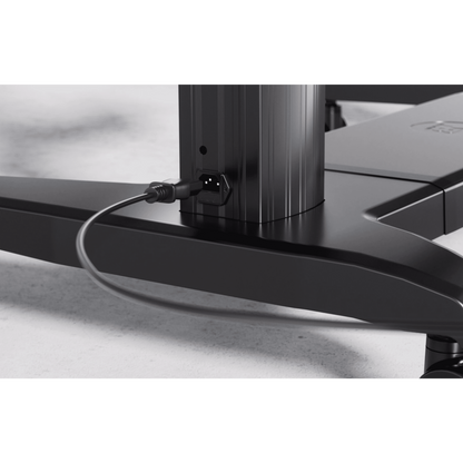 NB North Bayou T100 75″-120″ Motorized TV Bracket Trolley Cart