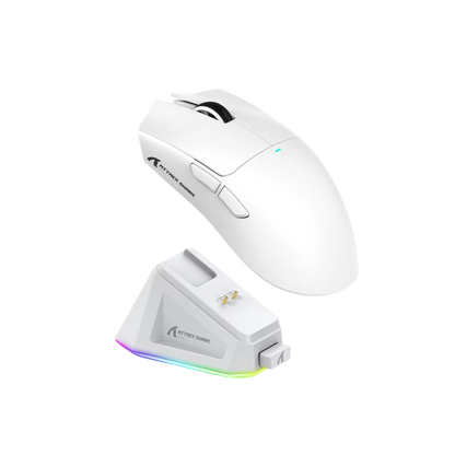 ATTACK SHARK X11 black wireless gaming mouse with RGB charging dock in Jordan