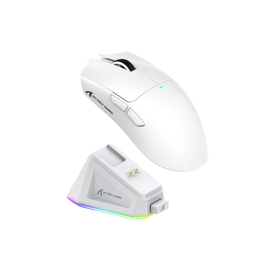 ATTACK SHARK X11 black wireless gaming mouse with RGB charging dock in Jordan