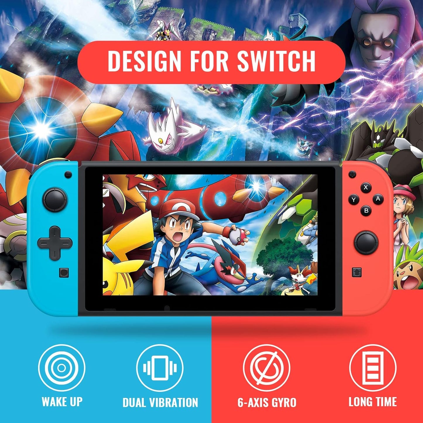 وحدة تحكم الألعاب JoyPad Joycon-X