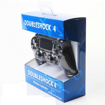 وحدة تحكم لاسلكية لجهاز PS4 Double Shock - أسود