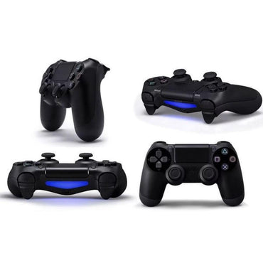 وحدة تحكم لاسلكية لجهاز PS4 Double Shock - أسود