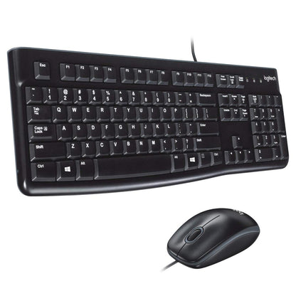 مجموعة لوحة المفاتيح والماوس السلكية Logitech MK120
