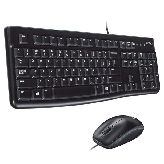 مجموعة لوحة المفاتيح والماوس السلكية Logitech MK120