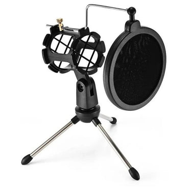 Microphone holder pop shield F-9