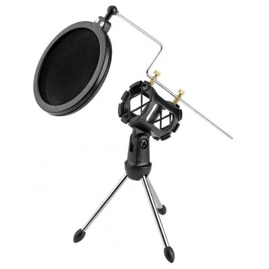 Microphone holder pop shield F-9