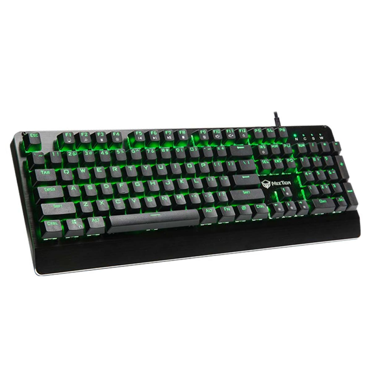 لوحة مفاتيح ميكانيكية سلكية من Meetion MK01 RGB