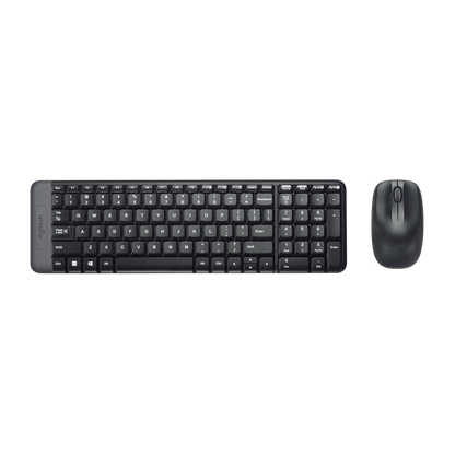 مجموعة لوحة المفاتيح والماوس اللاسلكية Logitech MK220
