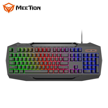 مجموعة ألعاب Meetion C490 السلكية 4 في 1 بإضاءة خلفية RGB