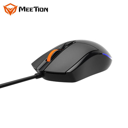 مجموعة ألعاب Meetion C490 السلكية 4 في 1 بإضاءة خلفية RGB