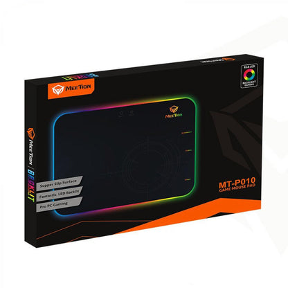 لوحة ماوس الألعاب MeeTion MT-P010 بإضاءة خلفية RGB LED متوهجة