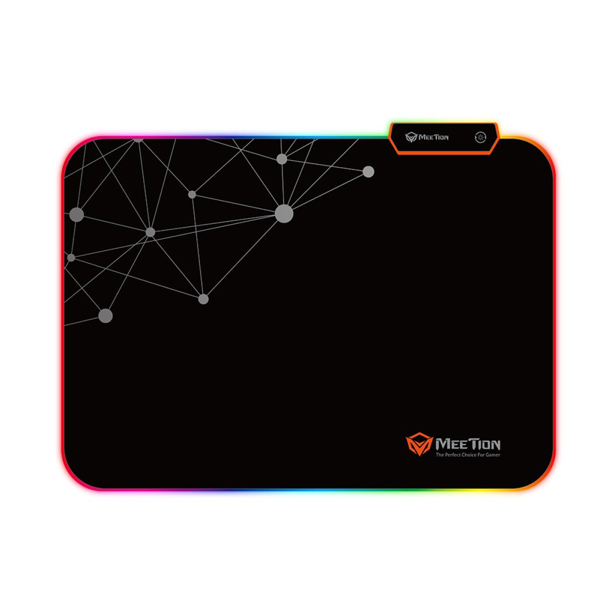 لوحة ماوس ألعاب مطاطية بإضاءة LED RGB من MeeTion MT-PD120